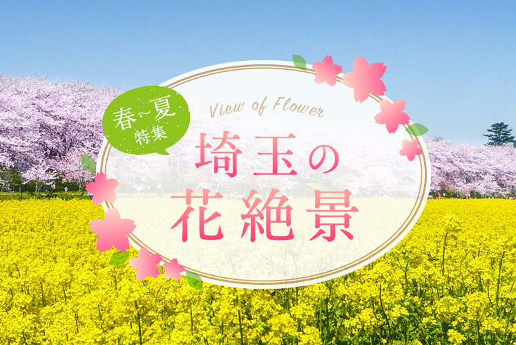 埼玉の花絶景 春〜夏